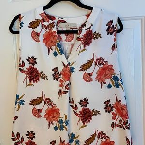 Loft Floral Tank Top